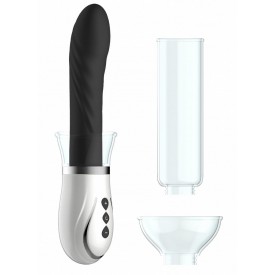 Черный набор Twister 4 in 1 Rechargeable Couples Pump Kit